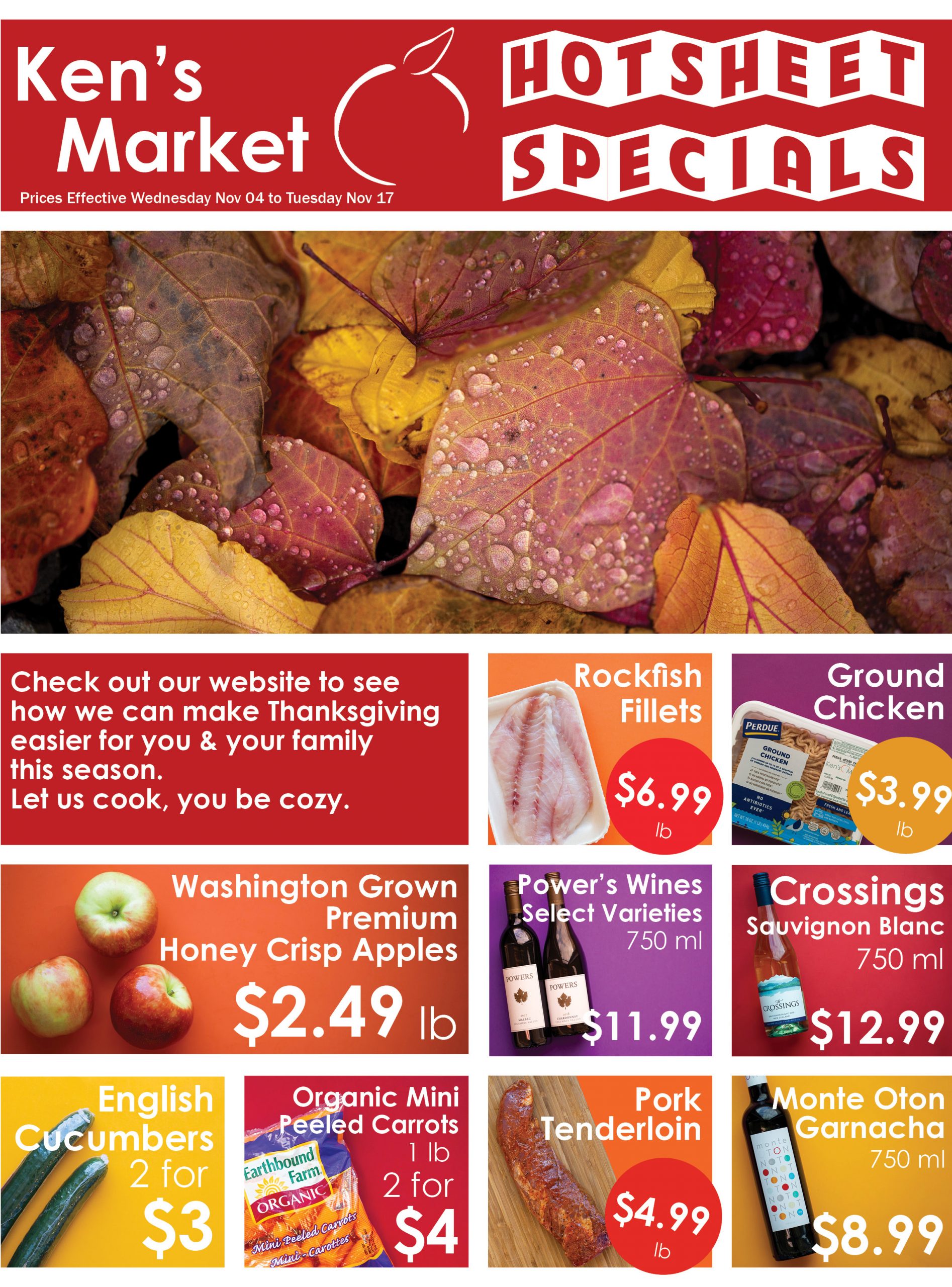 Hotsheet Ken's Market Marketime